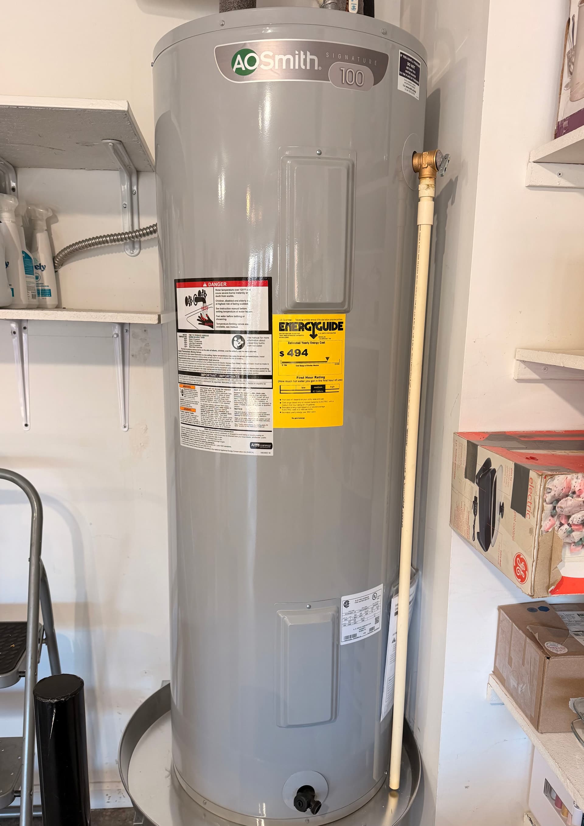 Fresh Water Heater Installation for a Nashville Home image