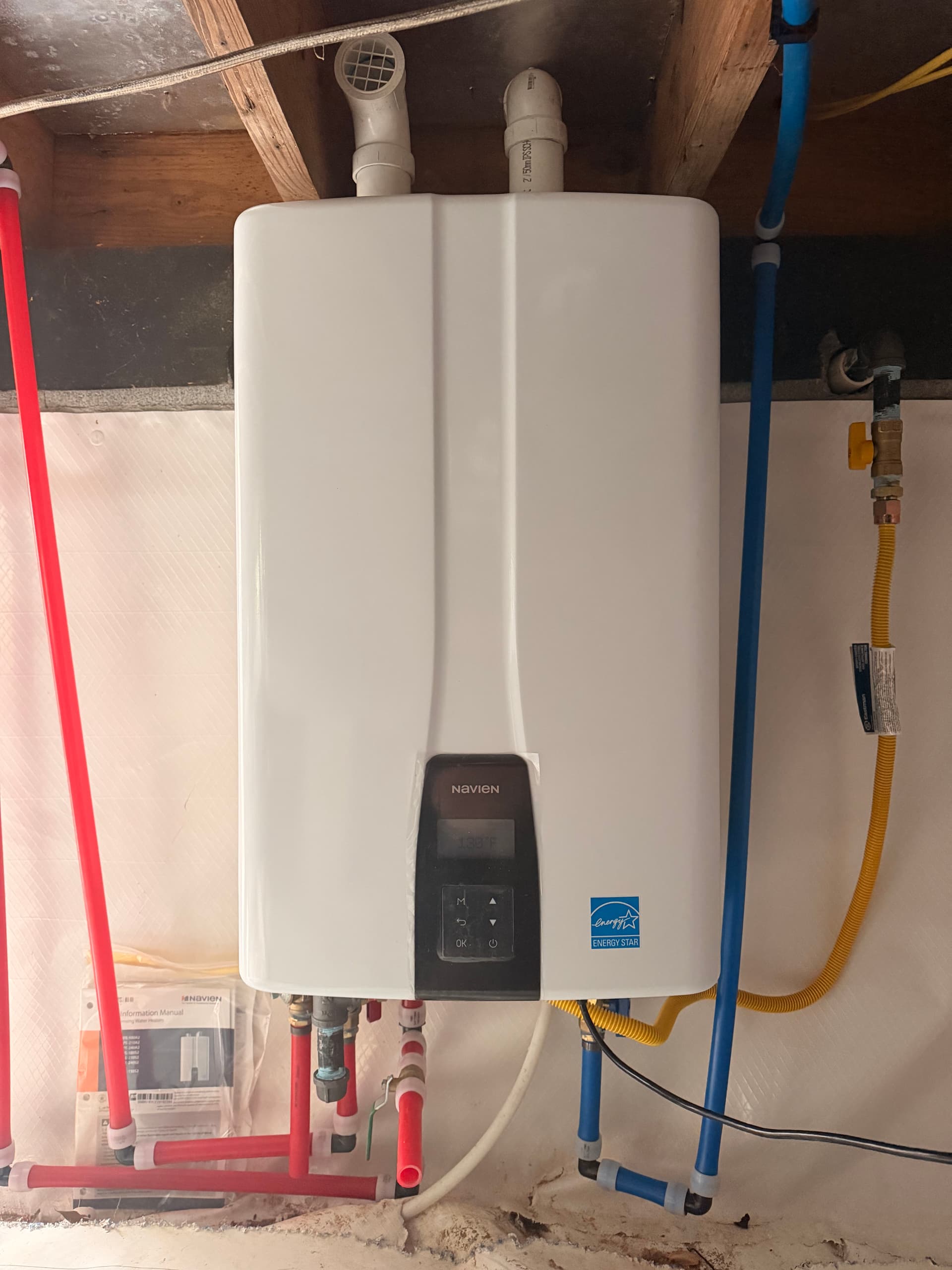 Two Low Boy Water Heaters Out, One Tankless Unit In image