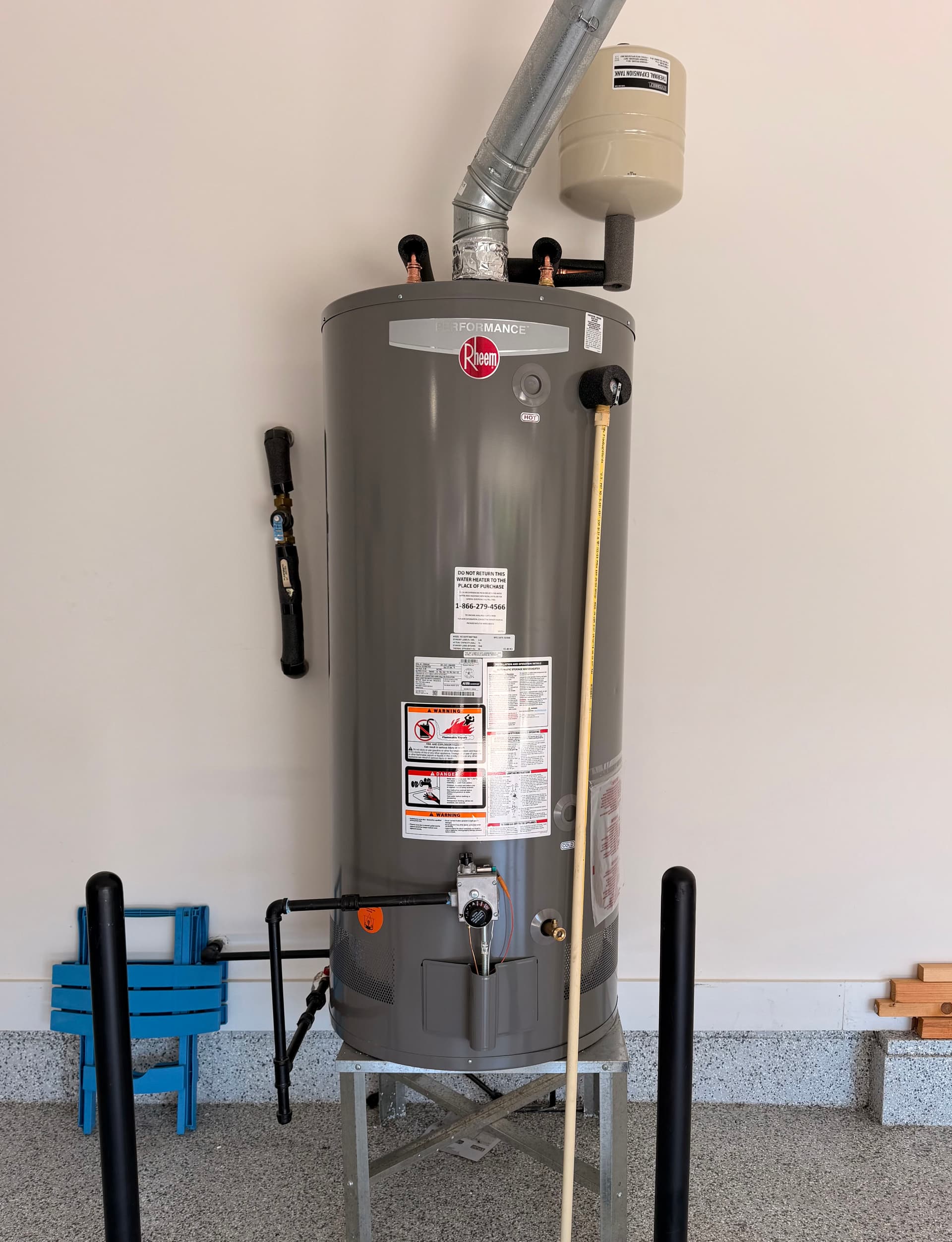 75 Gallon Gas Water Heater Installation Done Right image