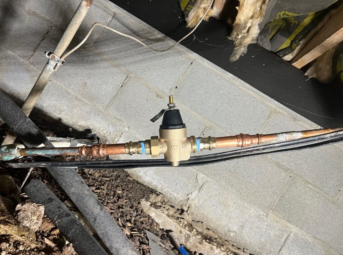 Project Reliable Pressure Reducing Valve Installation image