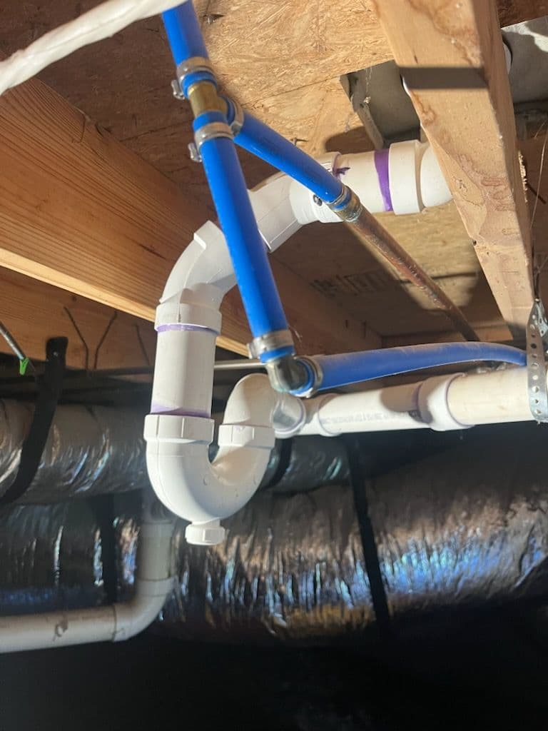 Ensuring Perfect Drainage with New P-Trap Installation